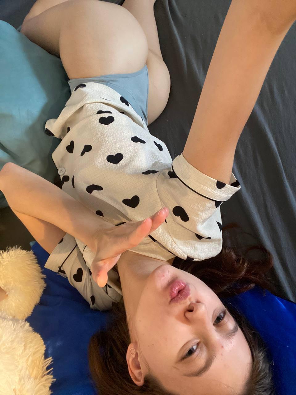 A cozy shot with Your princess — straight from Ezhou