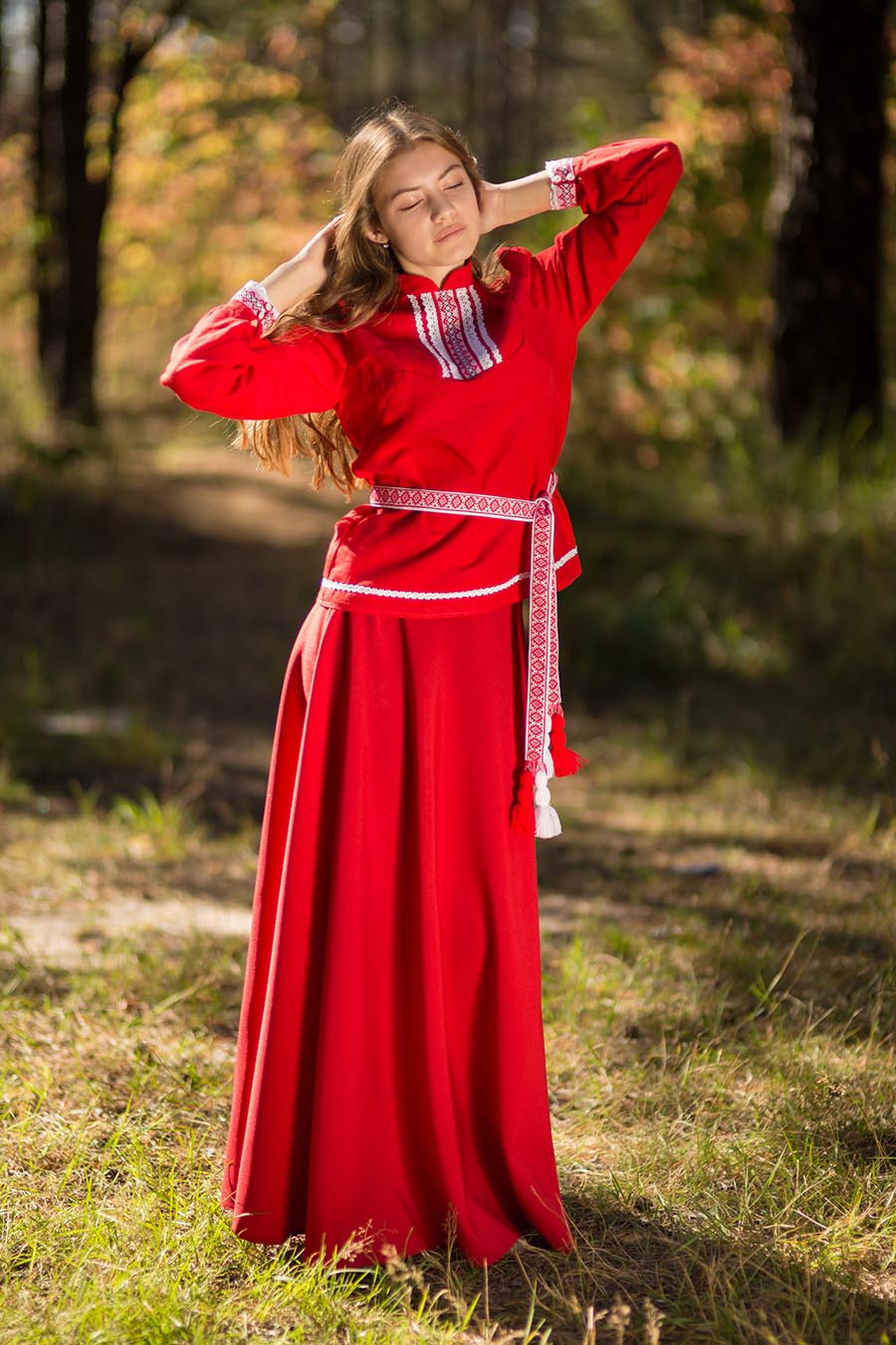 Underwear Women in Slavic costumes in Ezhou